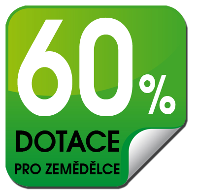 Dotace 60% pro zemědělské stroje